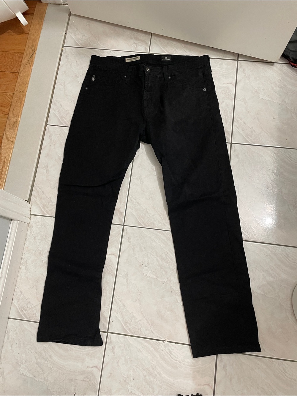 Black Adriano goldschmied slim Straight leg Jeans